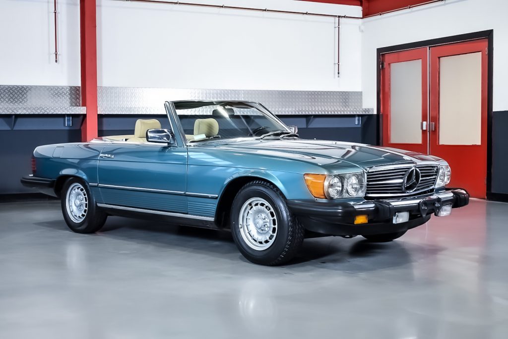 1984 Mercedes-Benz R107 380SL Convertible 3,8L V8