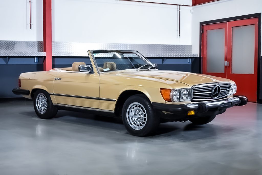 1981 Mercedes-Benz R107 380SL Convertible 3,8L V8