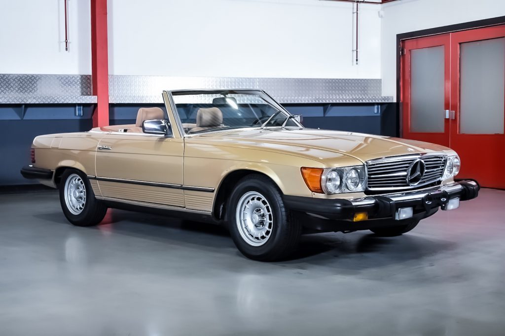 1984 Mercedes-Benz R107 380SL Convertible 3,8L V8