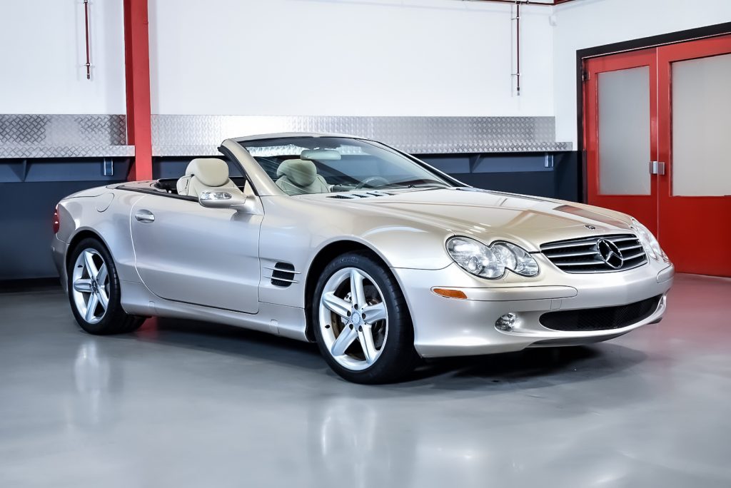 2004 Mercedes-Benz R230 SL500 Convertible 5,0L V8