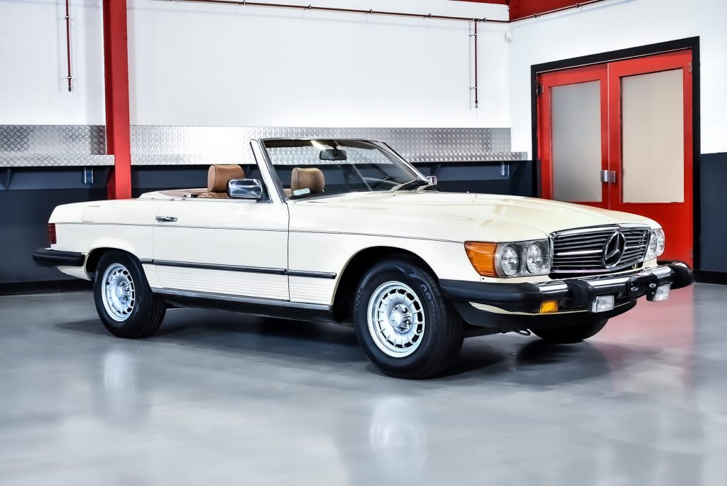1984 Mercedes-Benz R107 380SL Convertible 3,8L V8