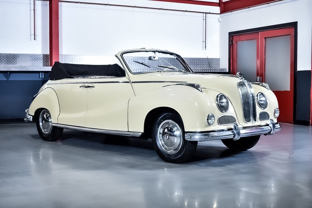 1954 BMW 502F “4 Turer” BAUR Convertible 3,2L V8