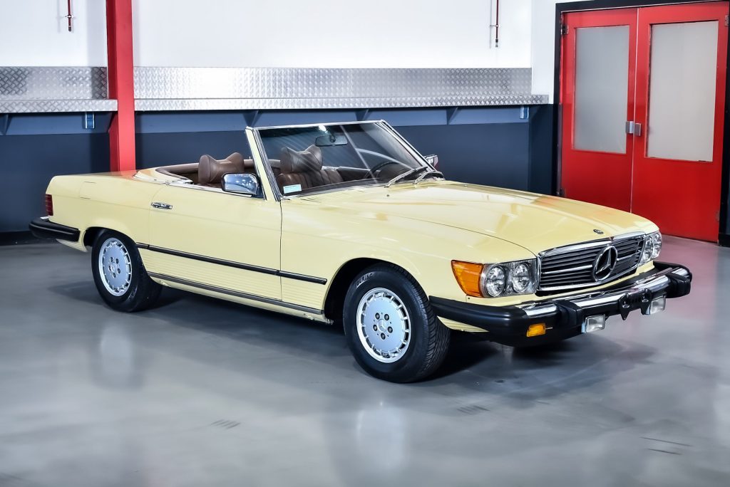 1975 Mercedes-Benz R107 450SL Convertible 4,5L V8