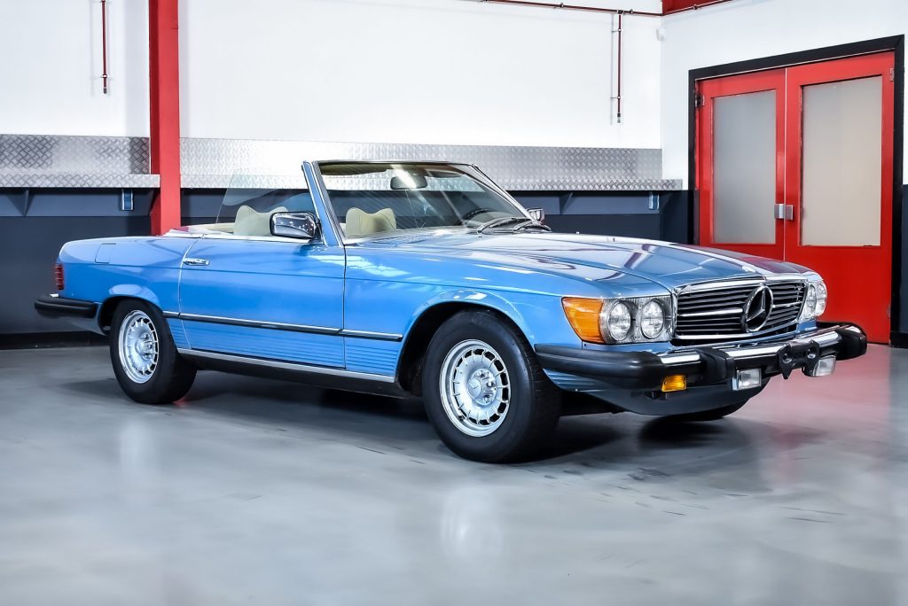 1978 Mercedes-Benz R107 450SL Convertible 4,5L V8