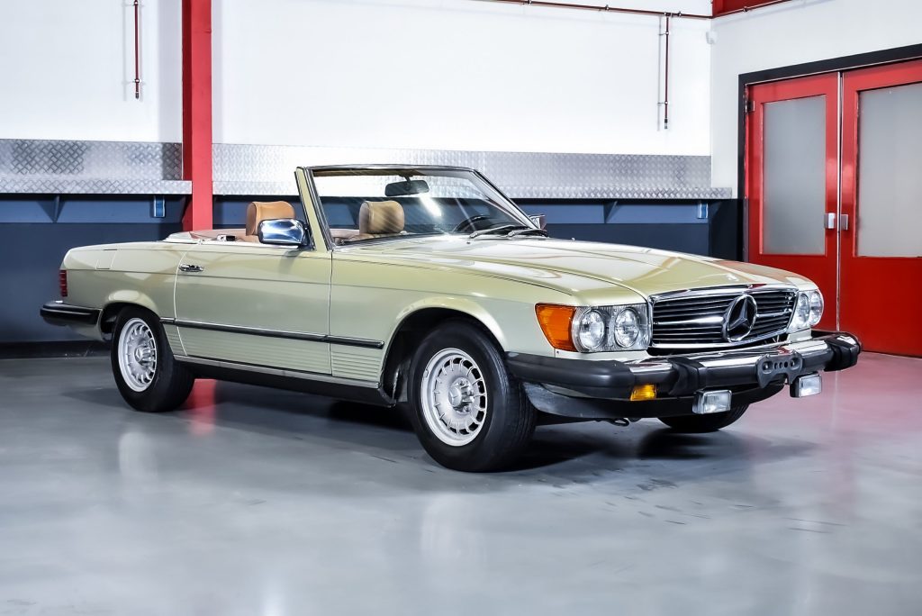 1984 Mercedes-Benz R107 380SL Convertible 3,8L V8