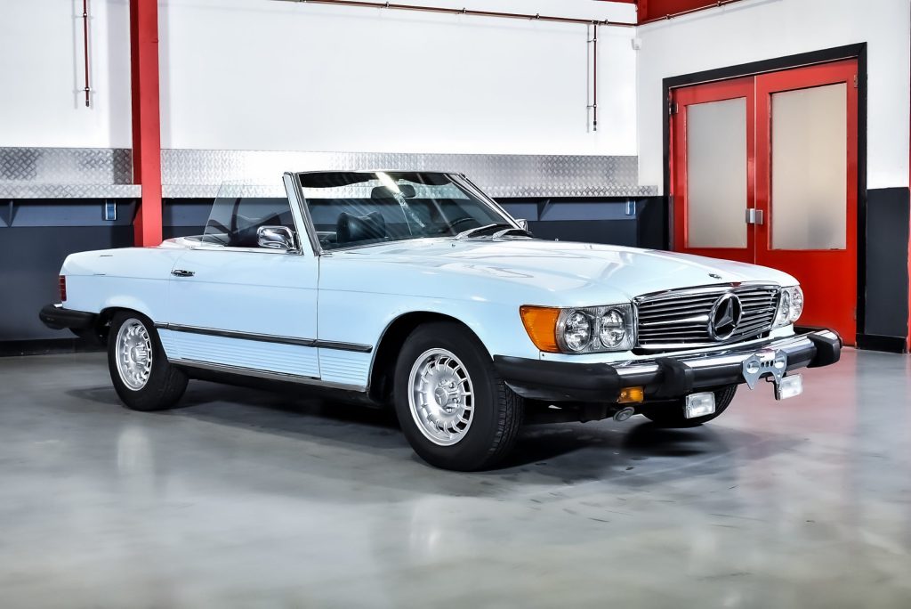 1975 Mercedes-Benz R107 450SL Convertible 4,5L V8