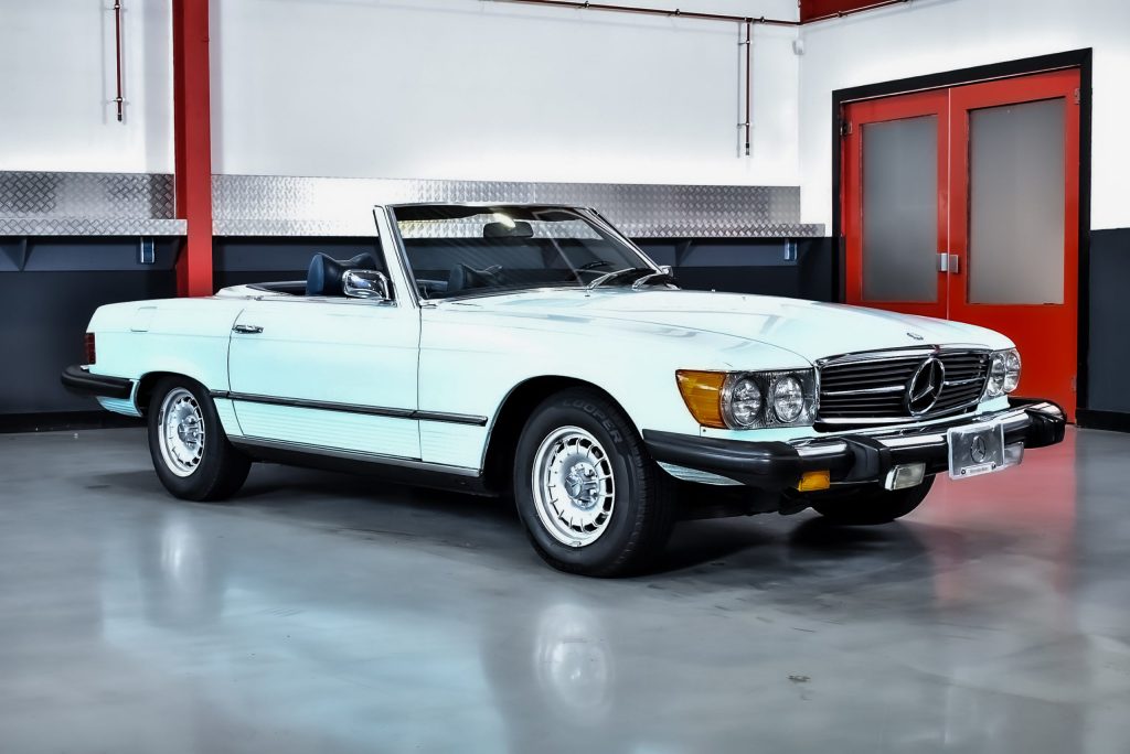 1975 Mercedes-Benz R107 450SL Convertible 4,5L V8