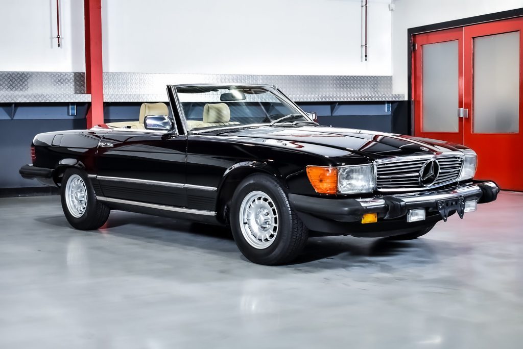1985 Mercedes-Benz R107 500SL Convertible 5,0L V8