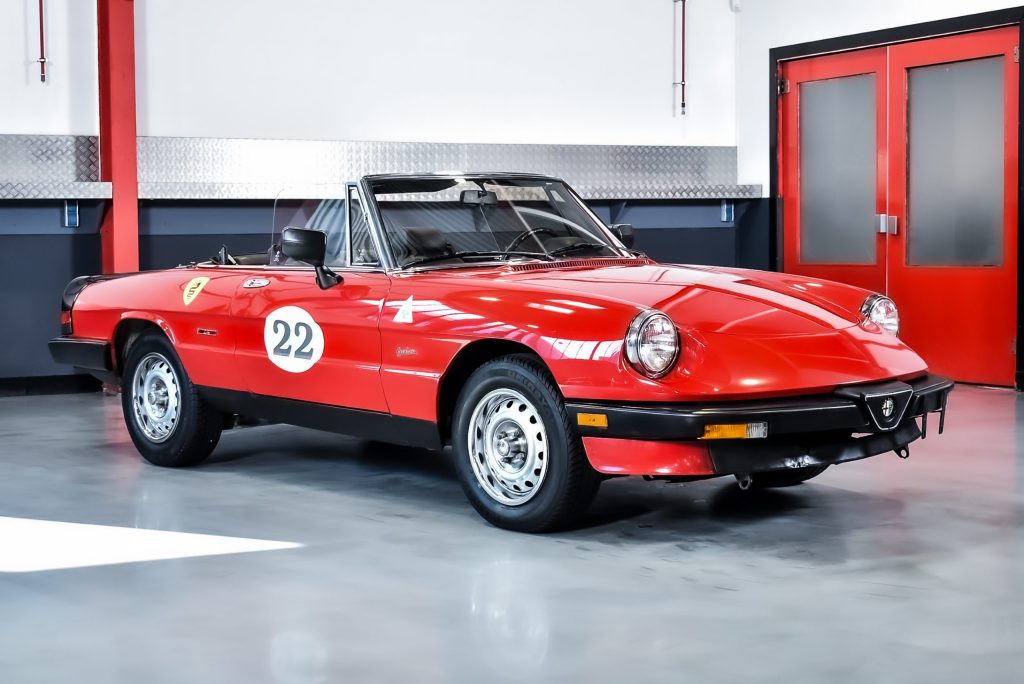 1986 Alfa Romeo Spider Graduate ‘Injection’ Convertible 2,0L I4