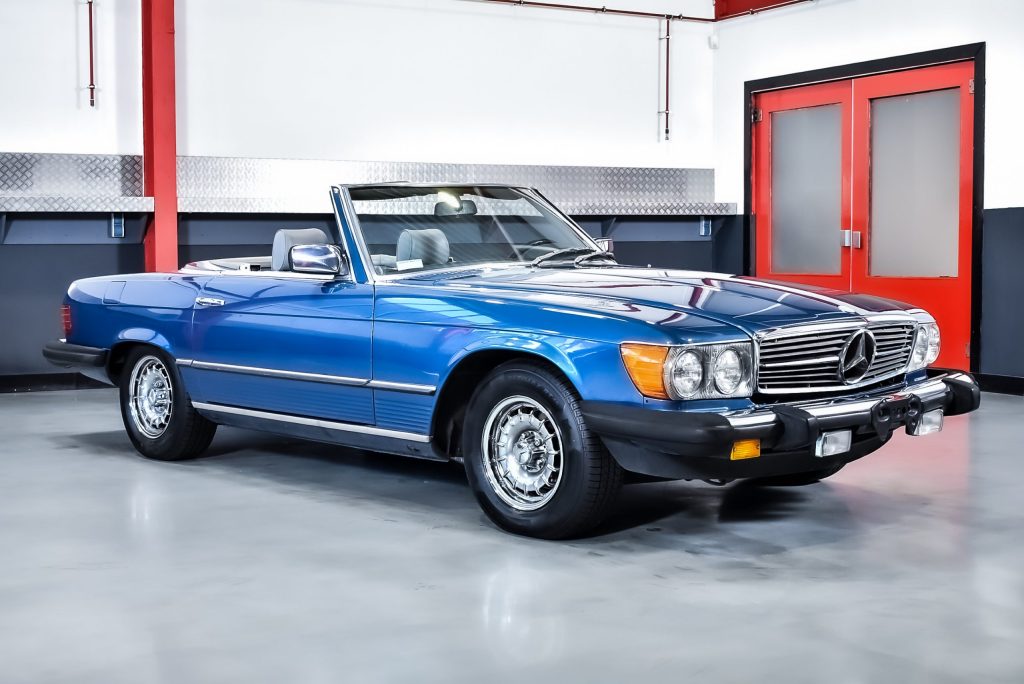 1984 Mercedes-Benz R107 380SL Convertible 3,8L V8