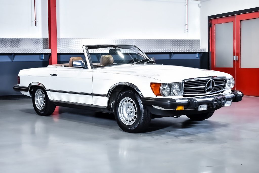 1984 Mercedes-Benz R107 380SL Convertible 3,8L V8