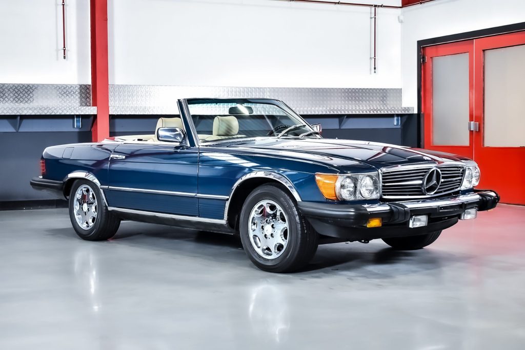 1985 Mercedes-Benz R107 380SL Convertible 3,8L V8