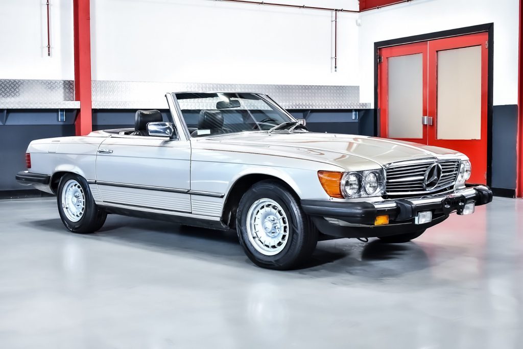 1985 Mercedes-Benz R107 380SL Convertible 3,8L V8