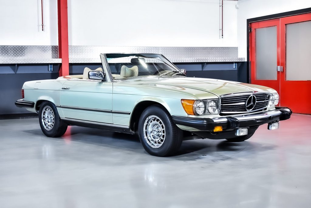 1976 Mercedes-Benz R107 450SL Convertible 4,5L V8