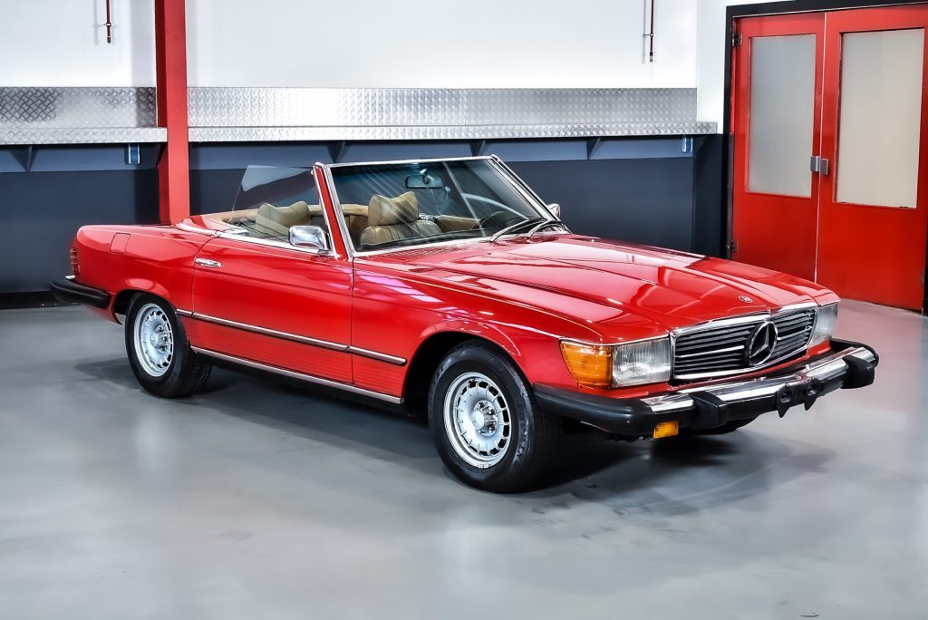 1975 Mercedes-Benz R107 450SL Convertible 4,5L V8