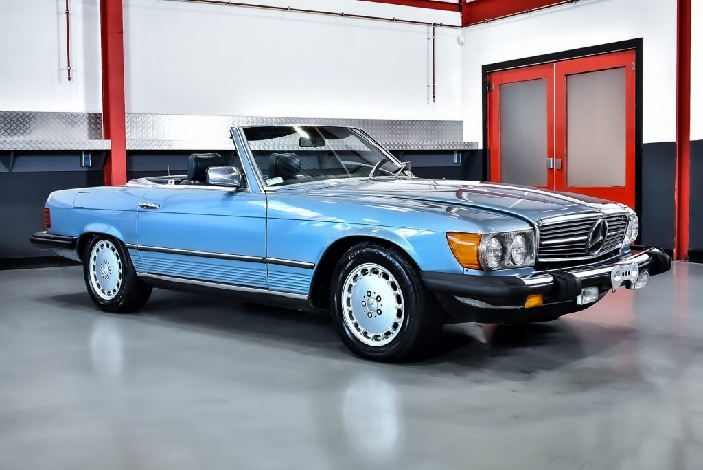 1985 Mercedes-Benz R107 380SL Convertible 3,8L V8