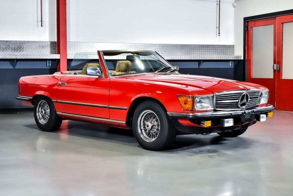 1985 Mercedes-Benz R107 380SL Convertible 3,8L V8